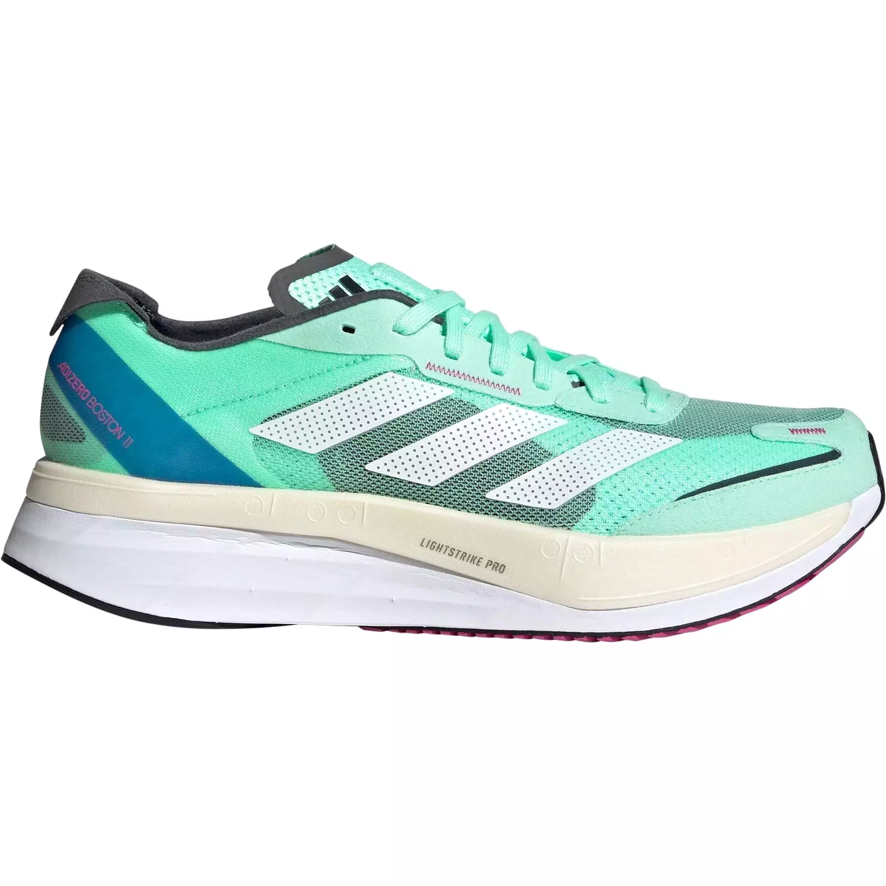 adidas Adizero Boston 11 Mens Running Shoes - Green