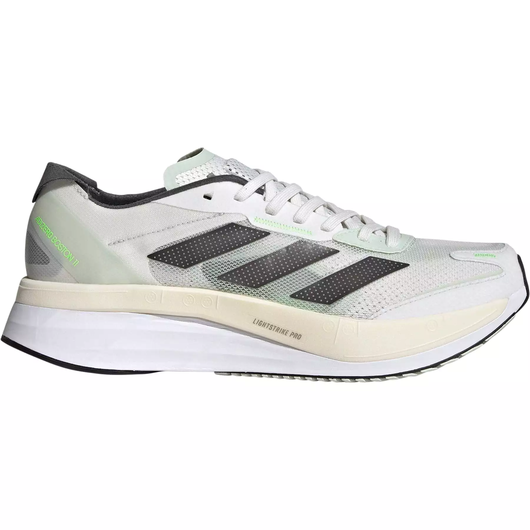 adidas Adizero Boston 11 Mens Running Shoes - White