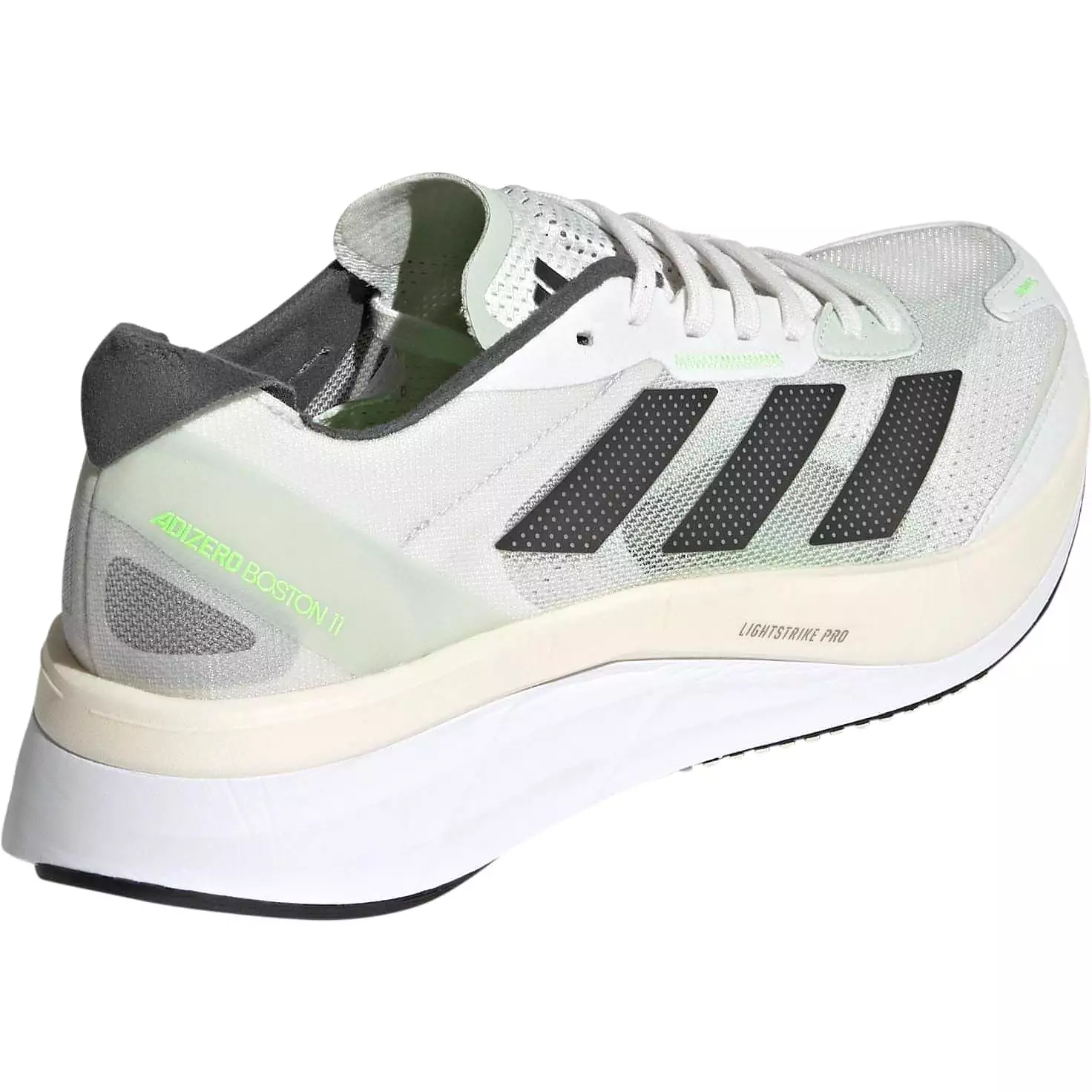 adidas Adizero Boston 11 Mens Running Shoes - White