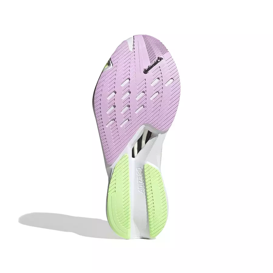 Adidas Adizero Boston 12 Blanca Verde Rosa