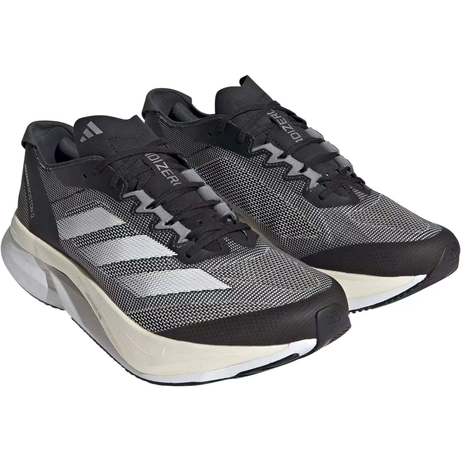 adidas Adizero Boston 12 Mens Running Shoes - Black