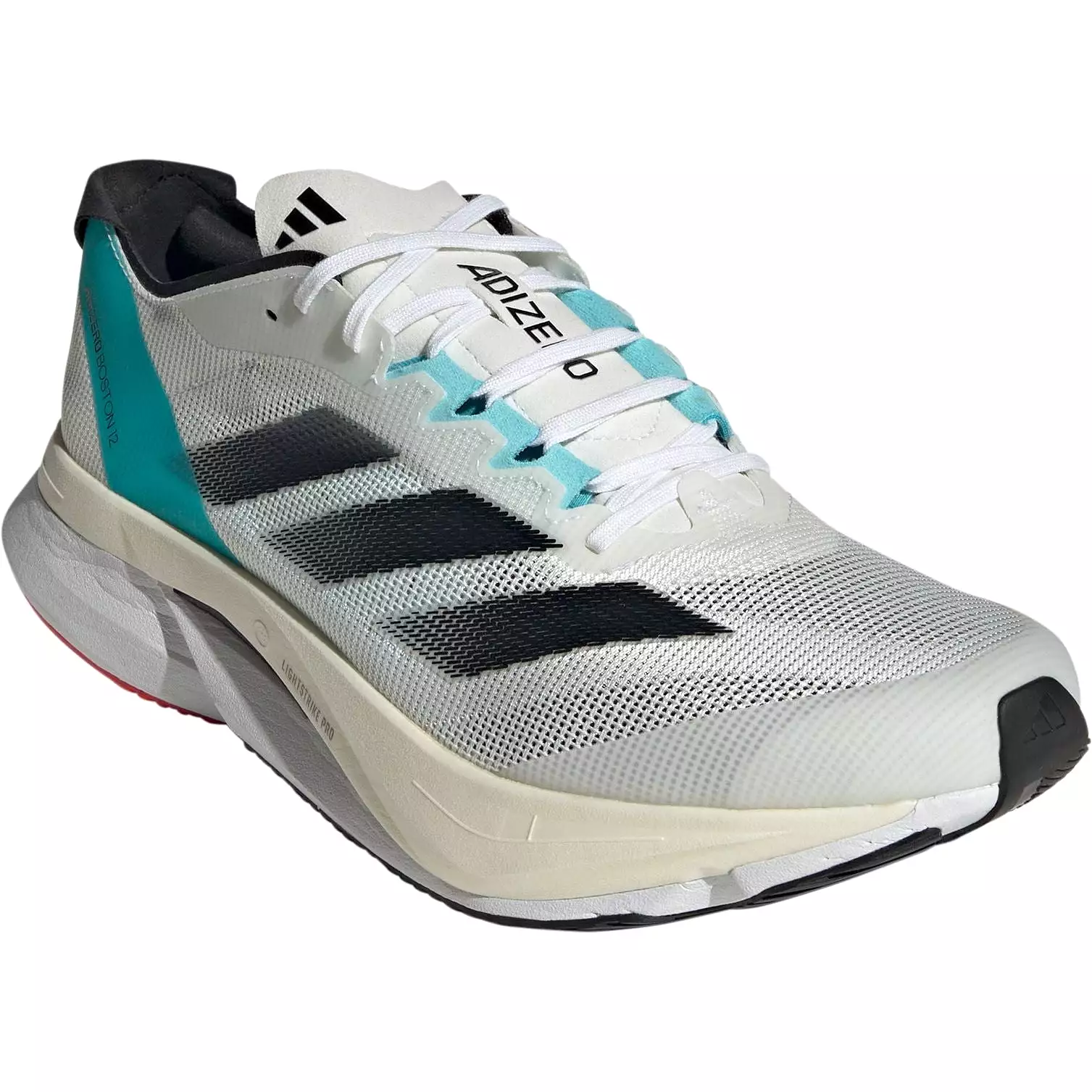 adidas Adizero Boston 12 Mens Running Shoes - White