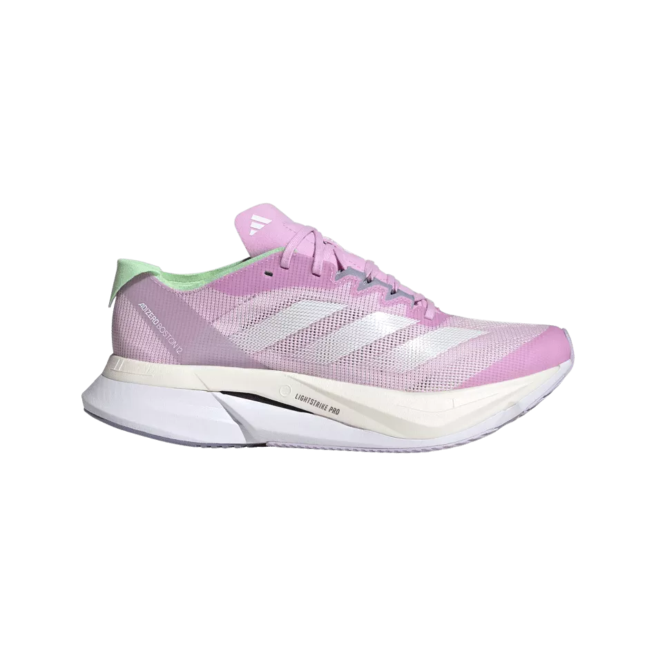 Adidas Adizero Boston 12 Women's Running Shoes SS24 Lilac