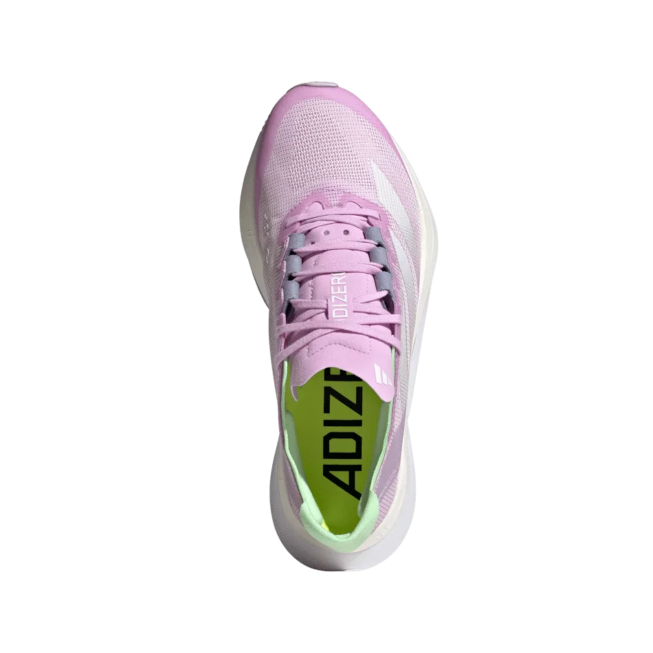 Adidas Adizero Boston 12 Women's Running Shoes SS24 Lilac