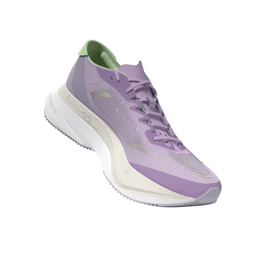 Adidas Adizero Boston 12 Women's Running Shoes SS24 Lilac