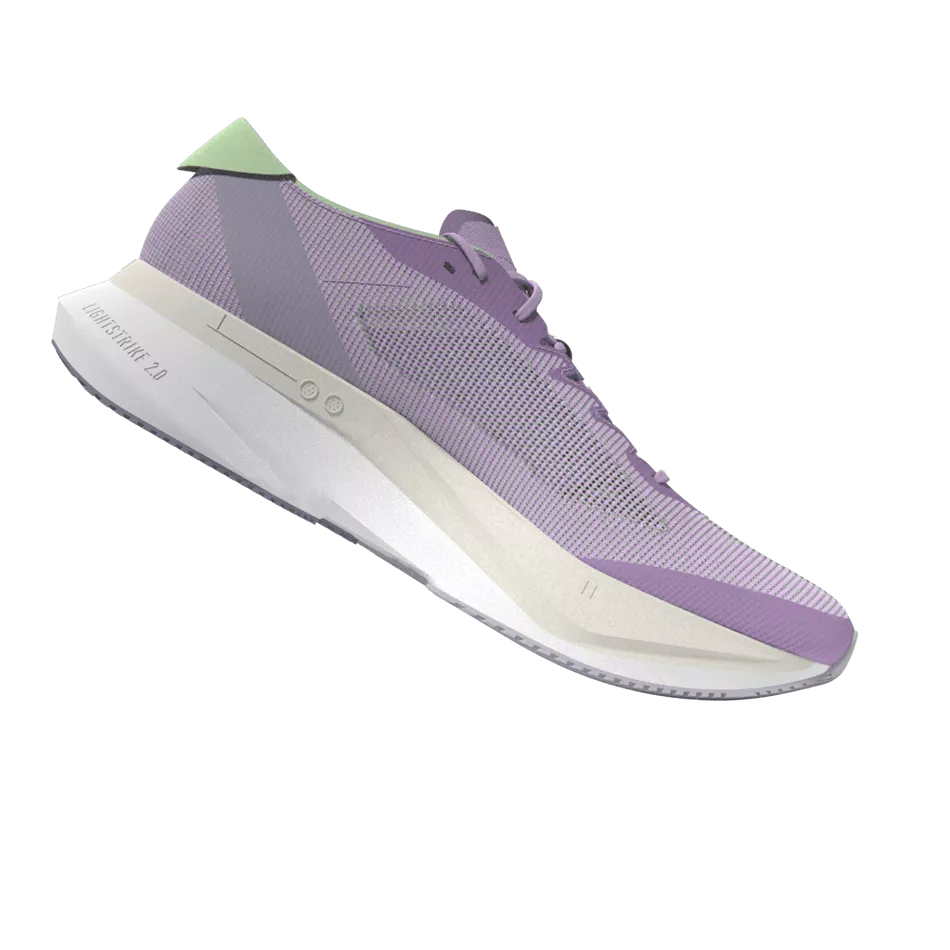 Adidas Adizero Boston 12 Women's Running Shoes SS24 Lilac