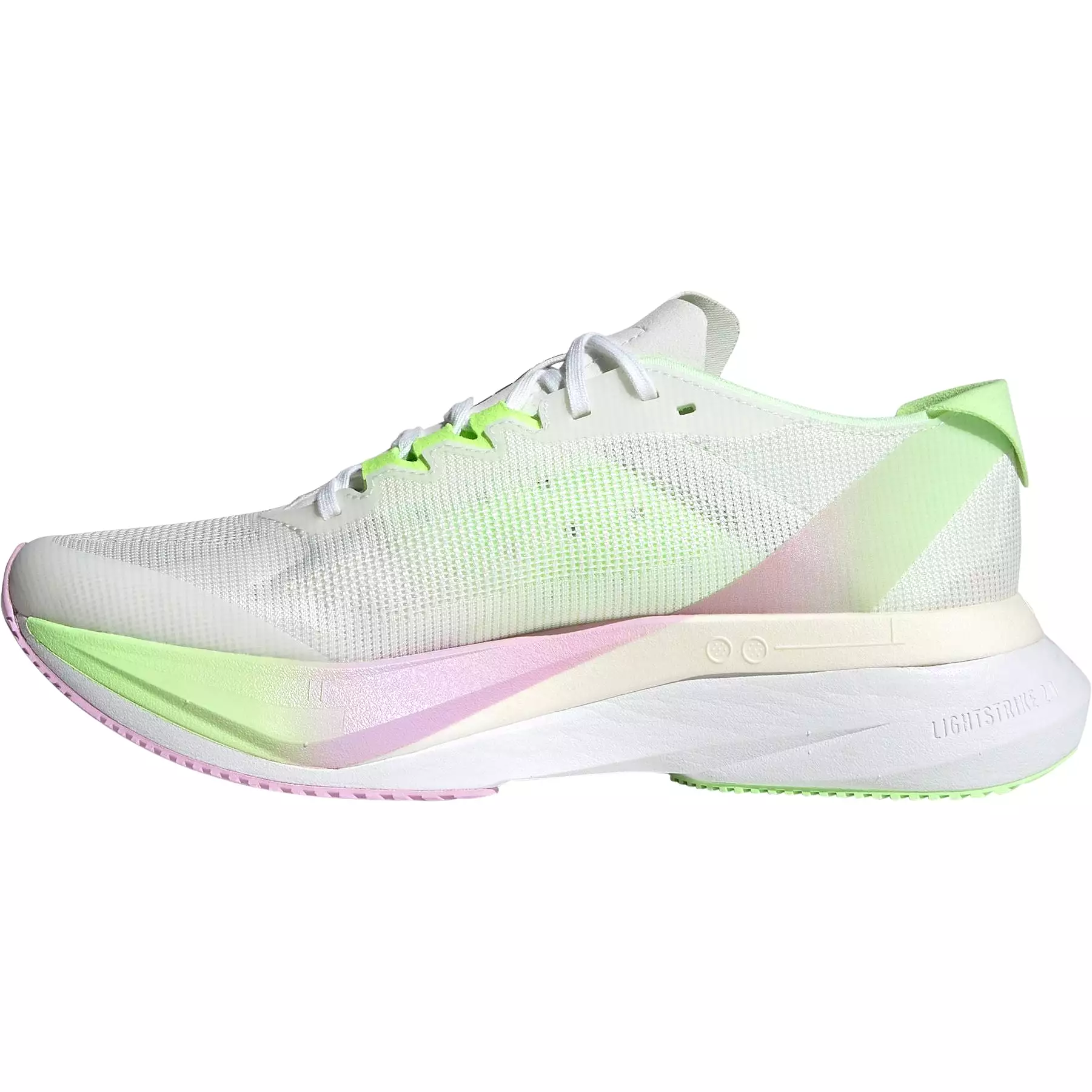 adidas Adizero Boston 12 Womens Running Shoes - White