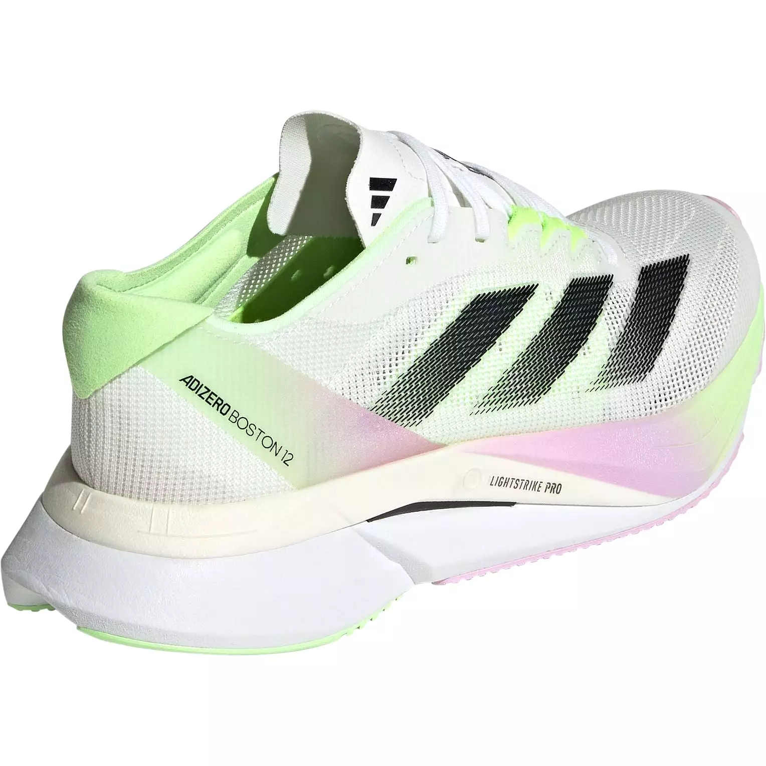 adidas Adizero Boston 12 Womens Running Shoes - White