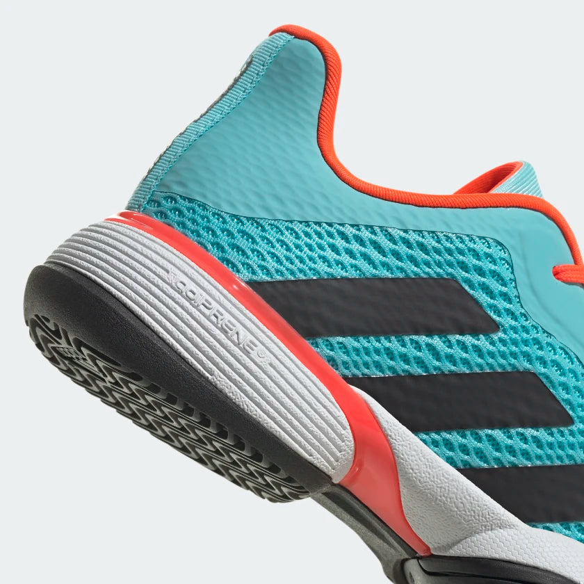 Adidas Barricade Kids Tennis Shoe-Blue/black