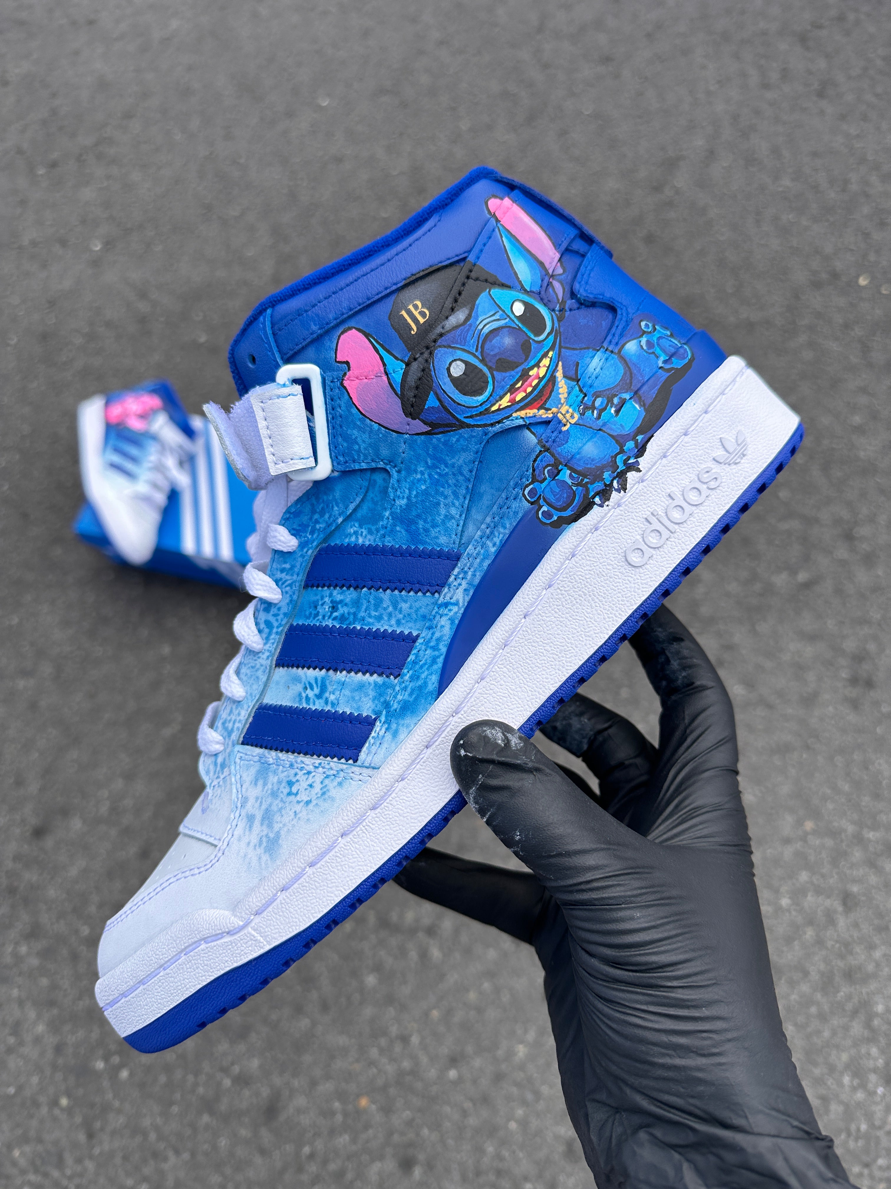 Adidas Forum Mid ( Blue/White ) - 10.5M - Custom Order - Invoice 2 of 2