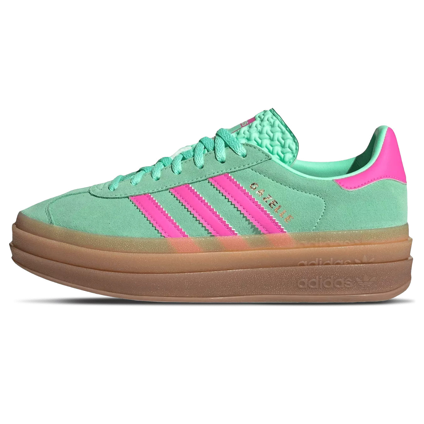 Adidas Gazelle Bold Wmns 'Pulse Mint Screaming Pink'