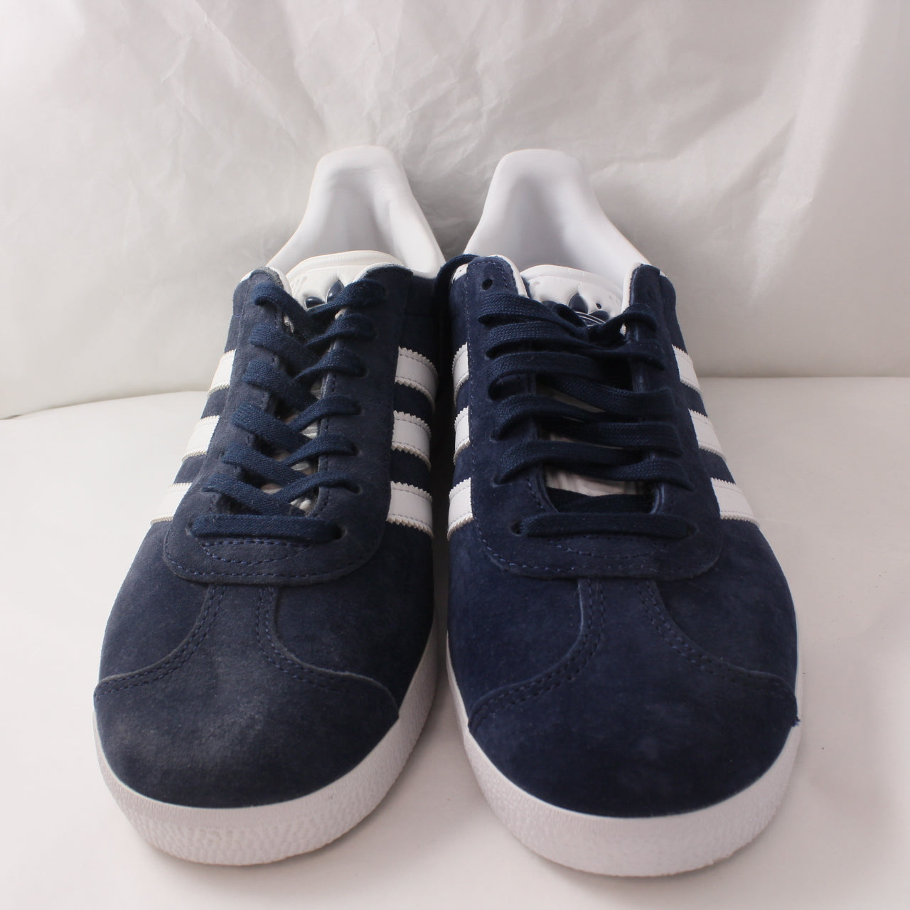 adidas Gazelle Collegiate Navy White Trainers