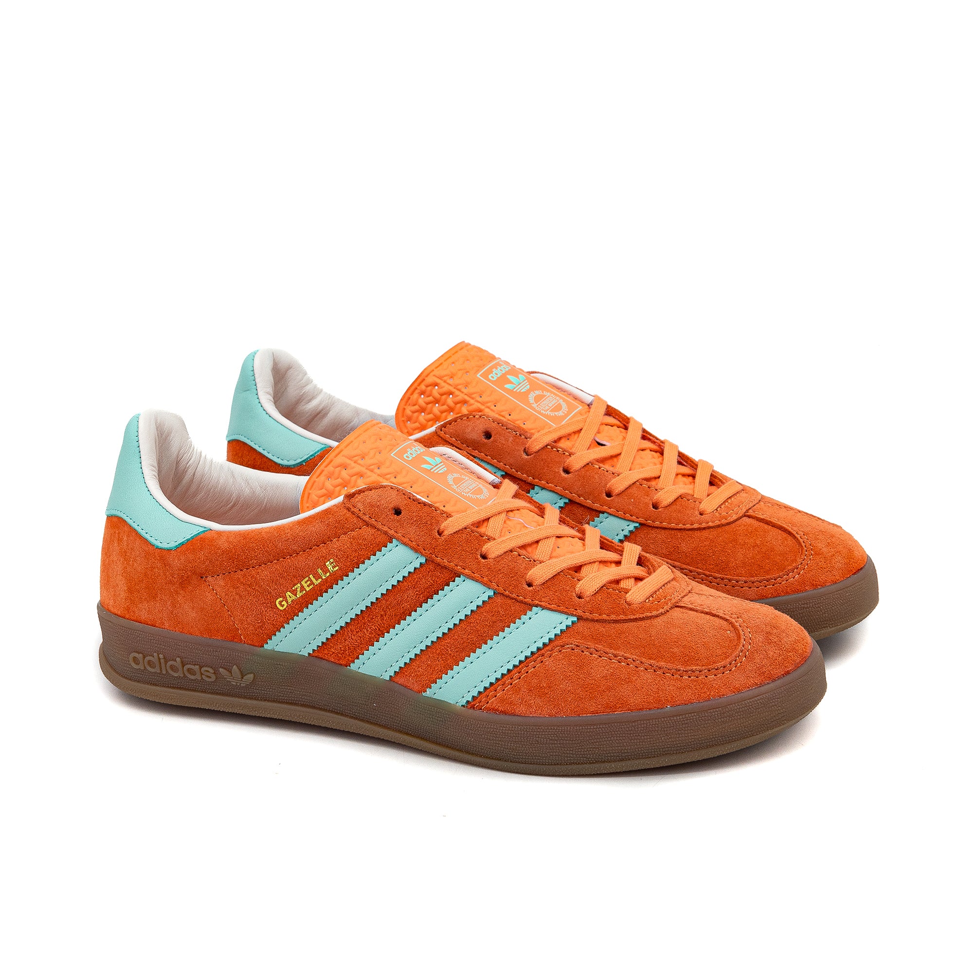 adidas Gazelle Indoor Easy Orange/Clear Mint/Gum IH7499