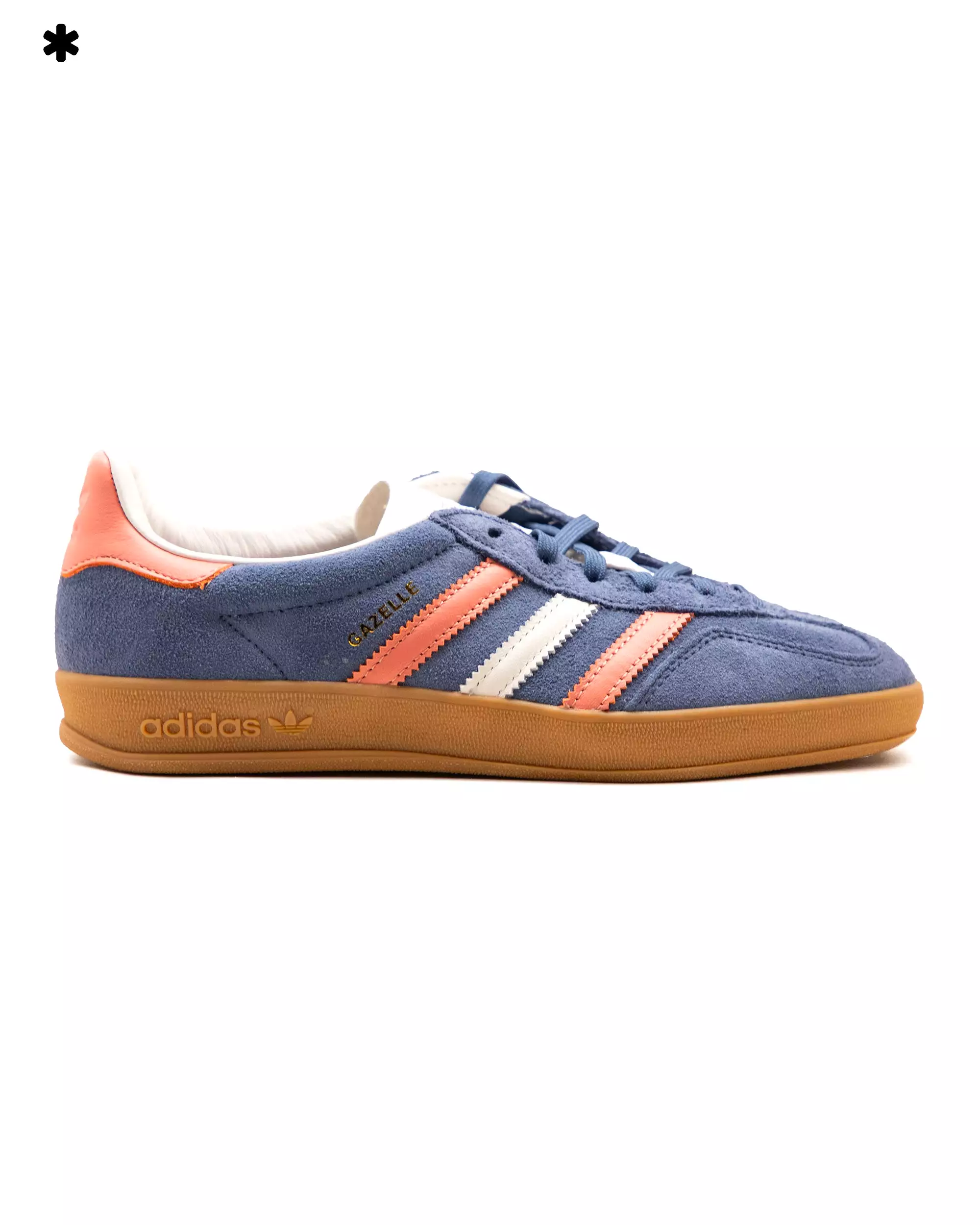 Adidas Gazelle Indoor W Blu Rosa