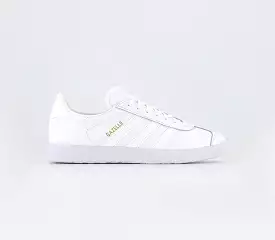 adidas Gazelle White Trainers