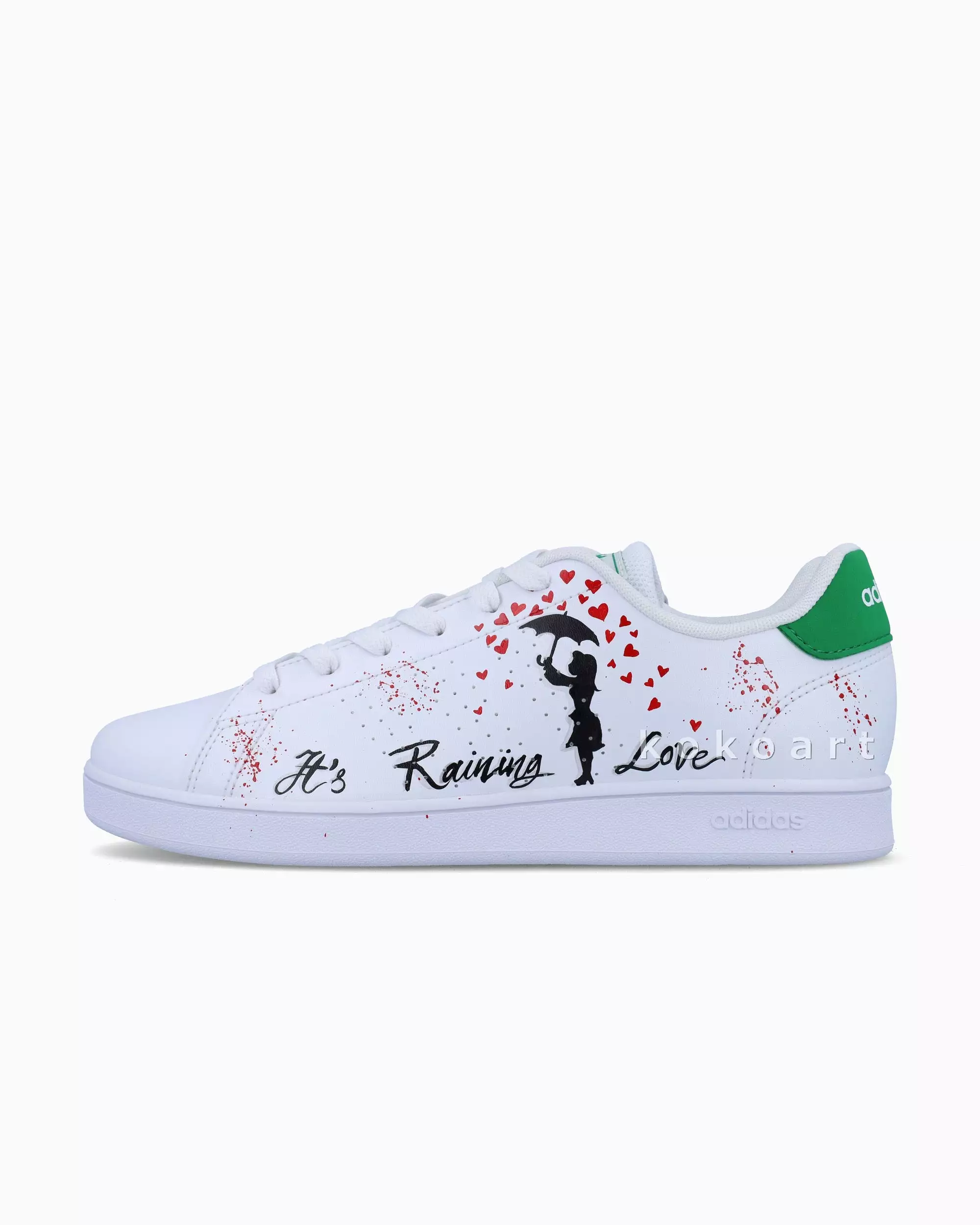 Adidas Hand Painted Banksy Design