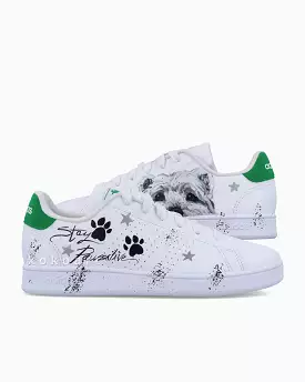 Adidas Hand Painted Customisable Pet Portrait