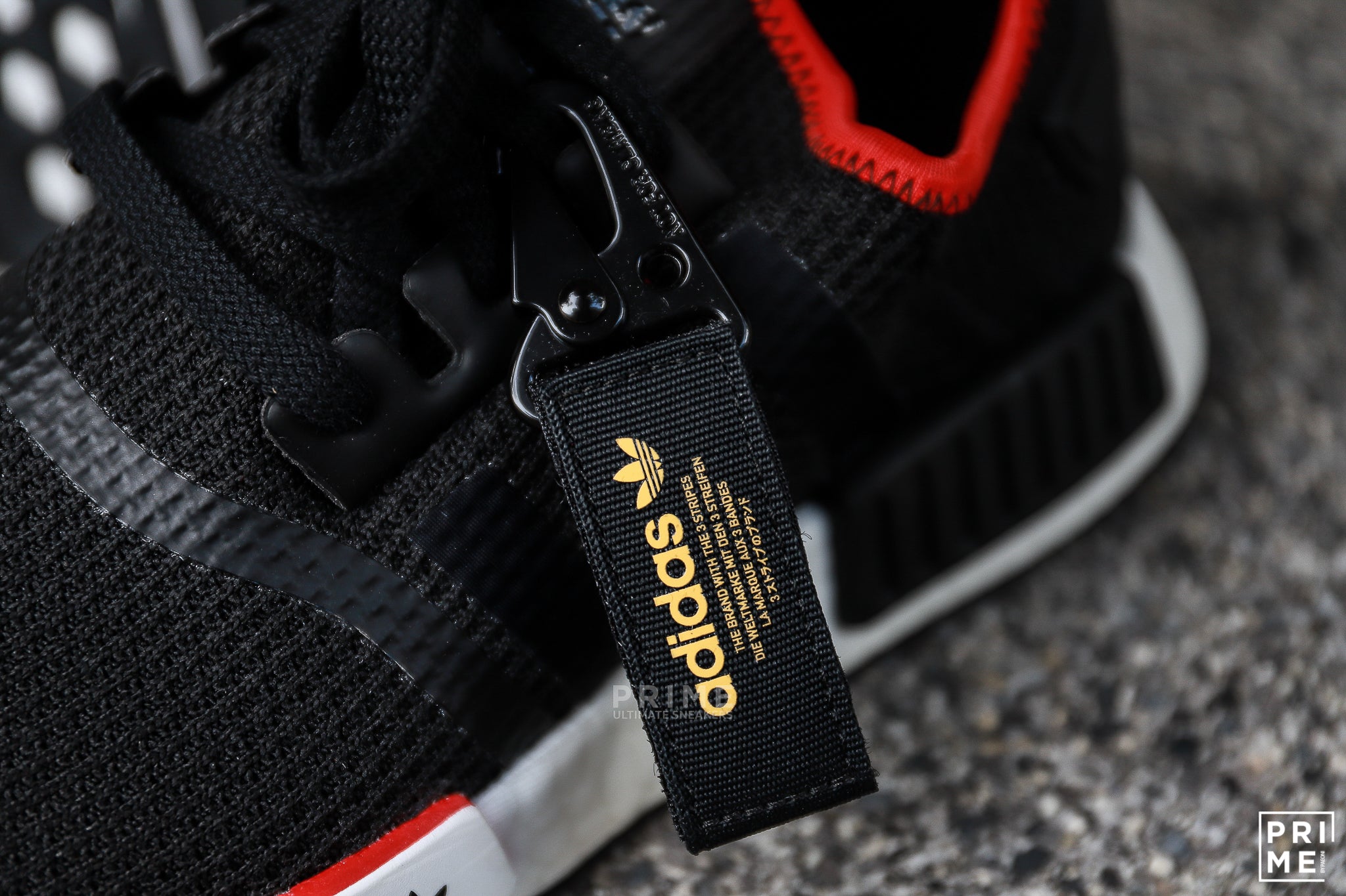 Adidas NMD R1  Black/Red  (FZ3449)