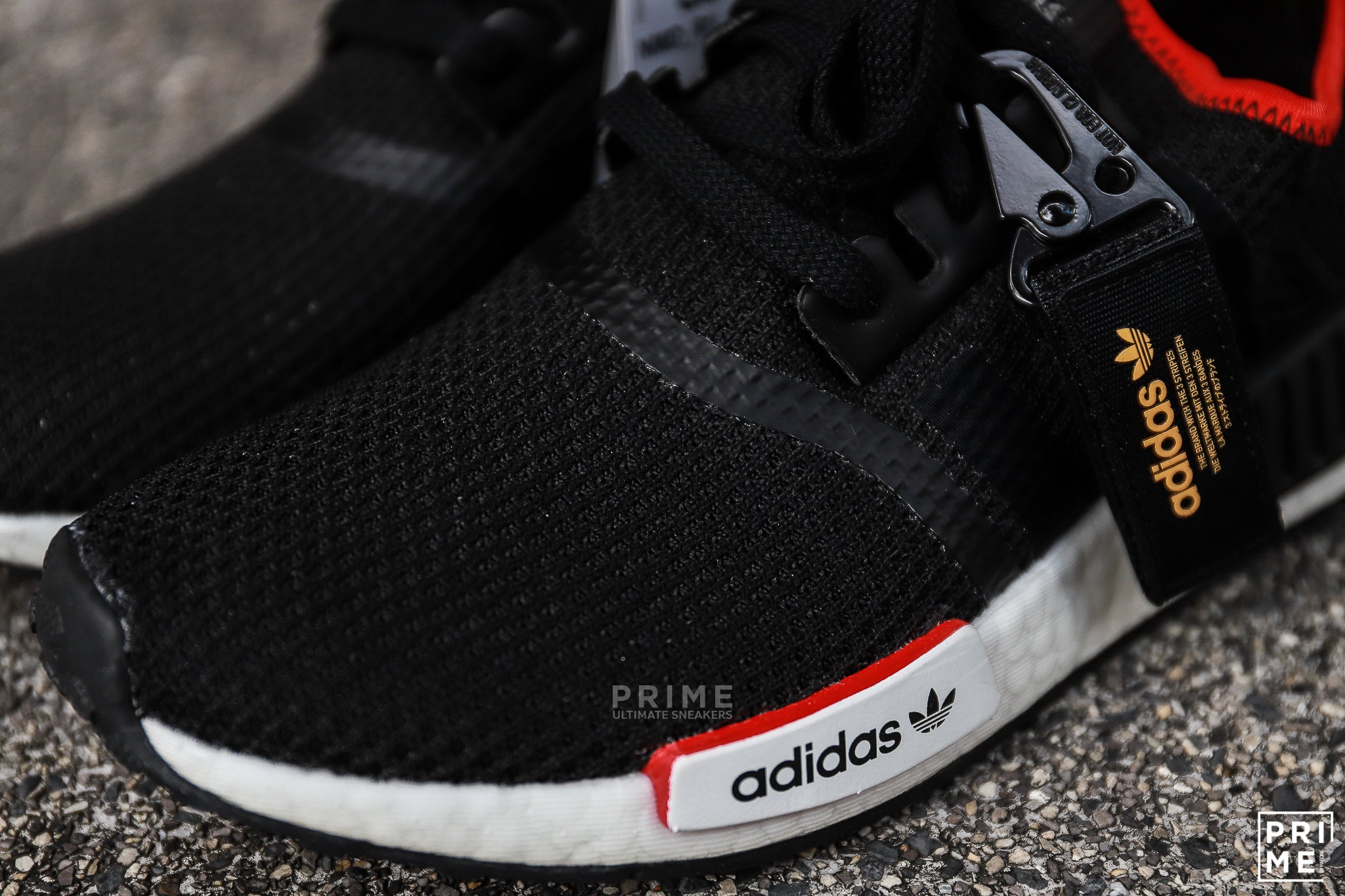 Adidas NMD R1  Black/Red  (FZ3449)