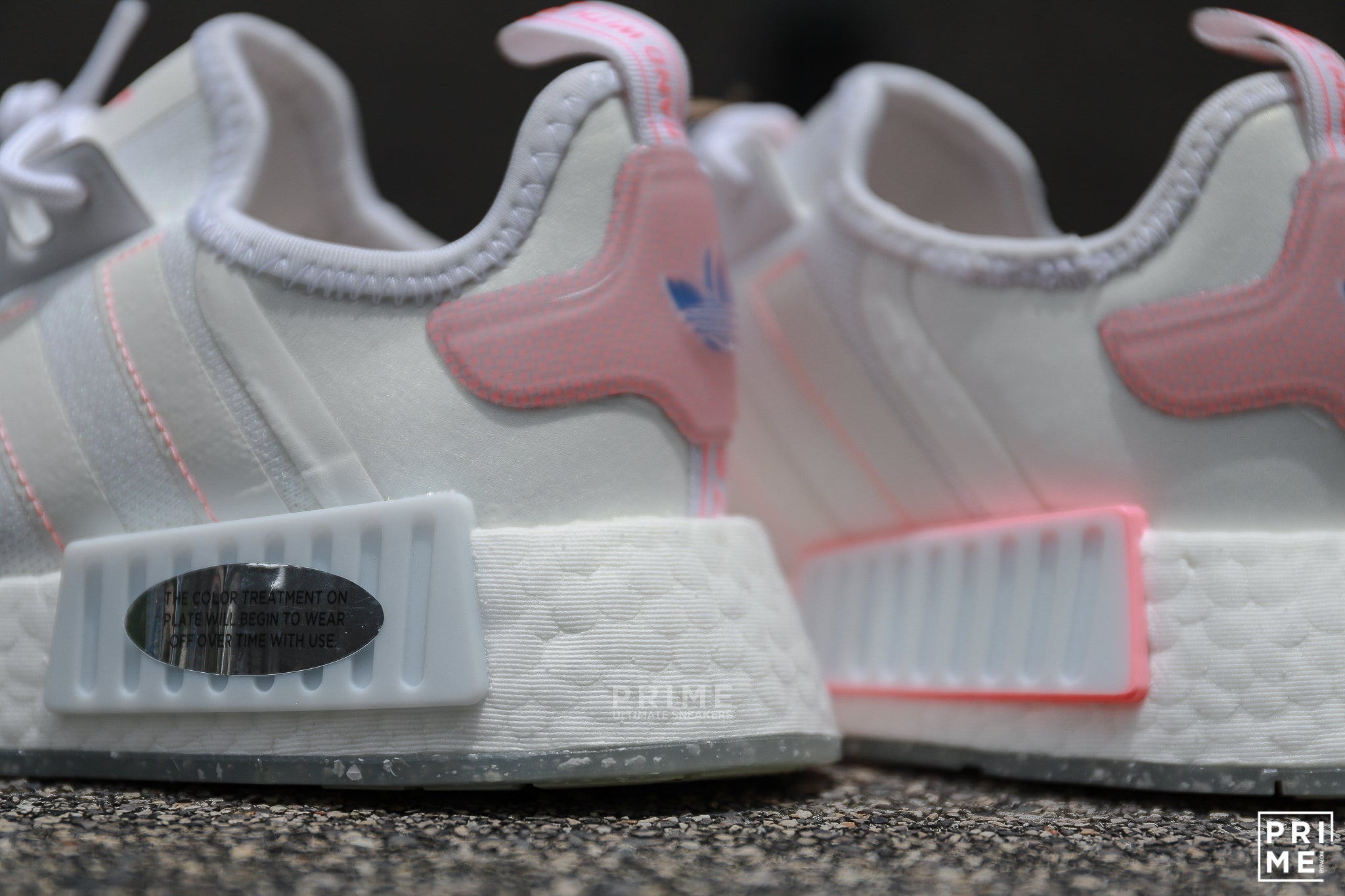 Adidas NMD R1  Cloud White/Acid red  (GW5679)