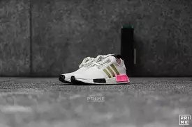 Adidas NMD R1  Cream White / Gold / Pink  (FY3566)