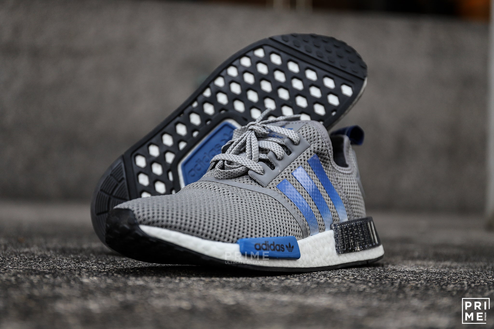 Adidas NMD R1 Grey Three / Collegiate Royal (FY5355)