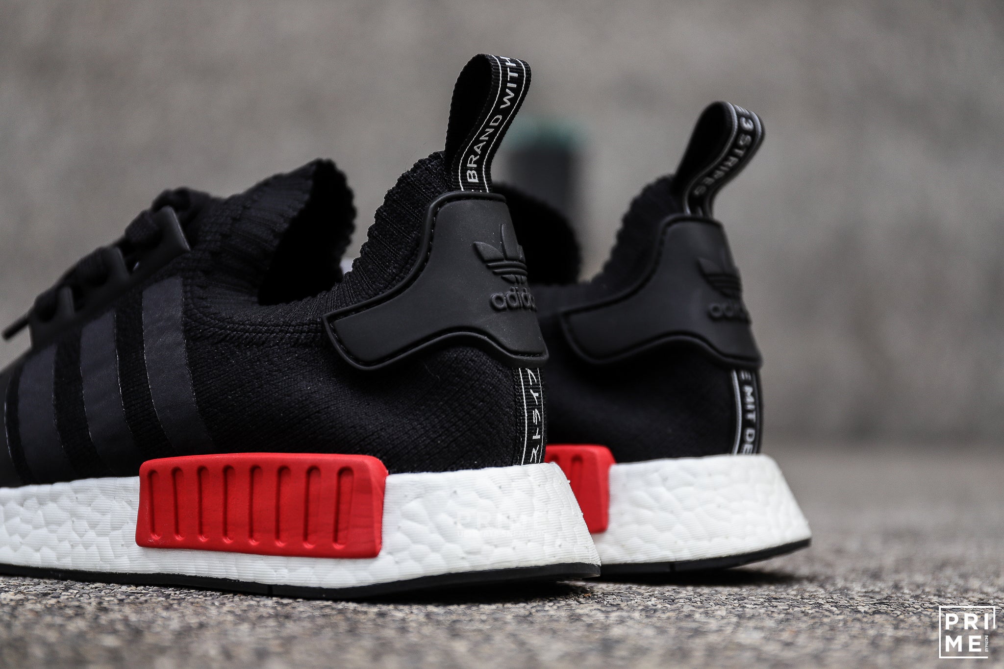 ADIDAS NMD R1 OG Black Blue  Red (S79168)