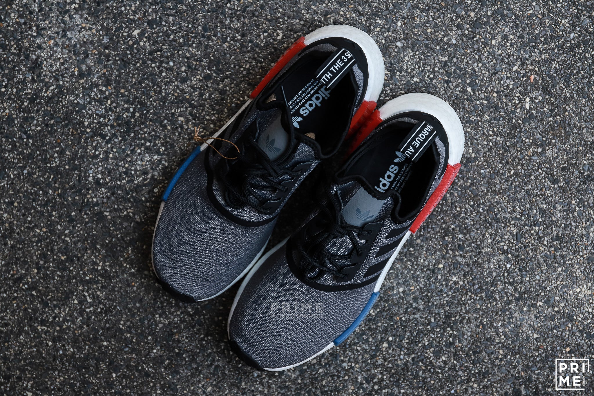 Adidas NMD R1  OG Grey / Blue / Red (GZ7924)