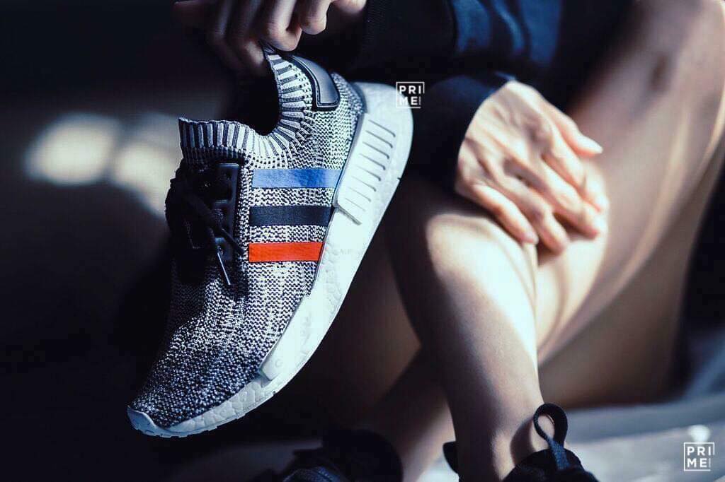 Adidas NMD R1 PK Grey / Tri Color (BB2888)