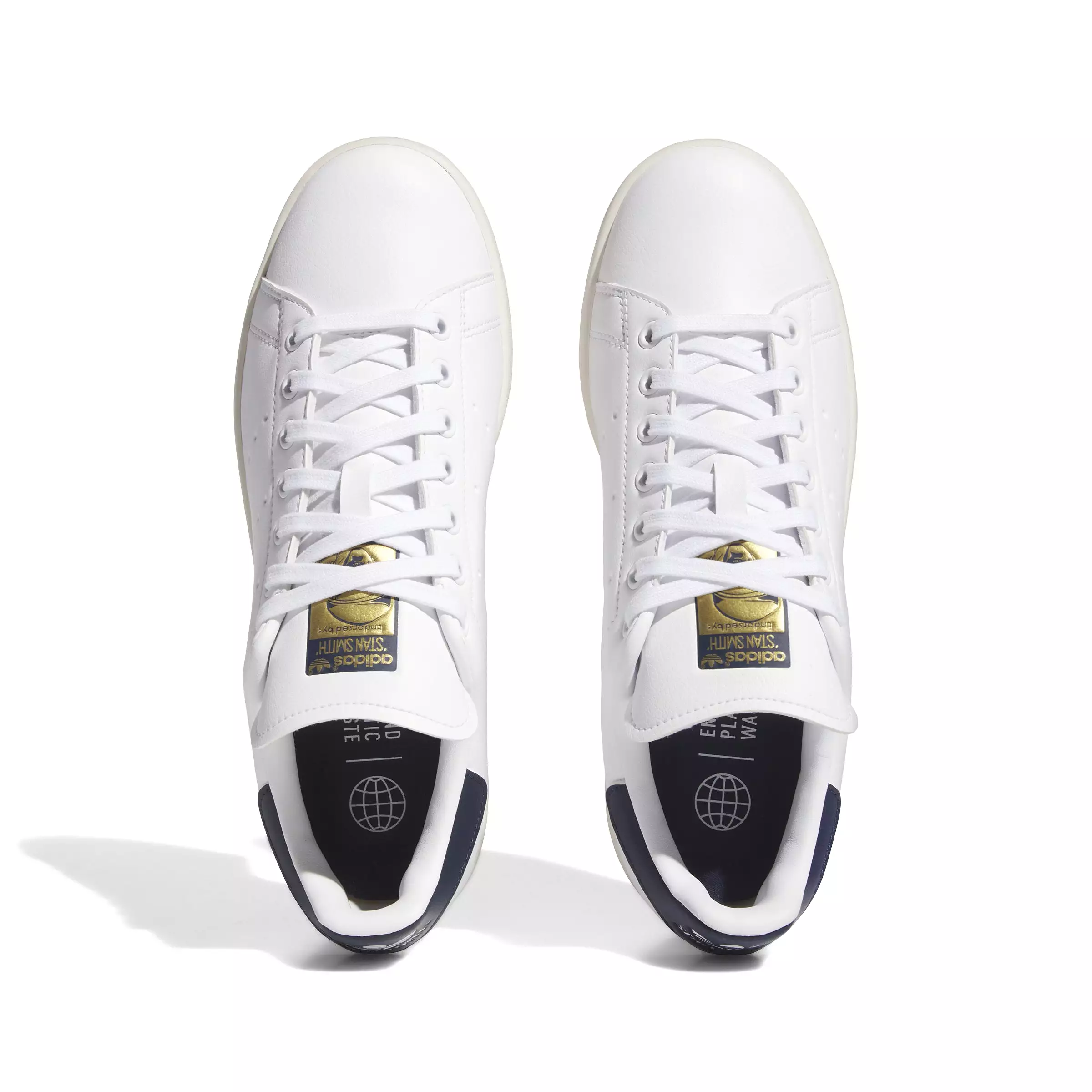 adidas Stan Smith Golf Shoes - White/Collegiate Navy