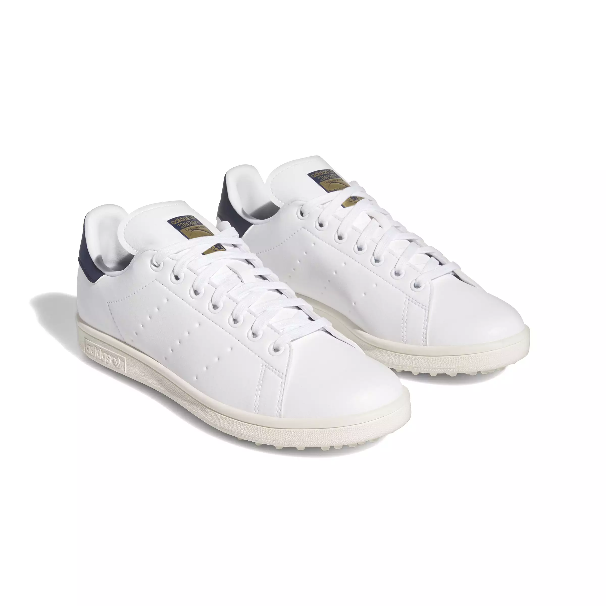 adidas Stan Smith Golf Shoes - White/Collegiate Navy