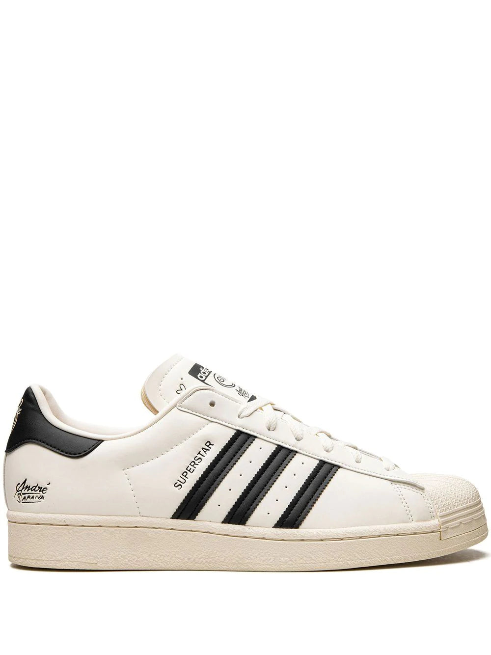 Adidas- Men's Superstar Andre Saraiva Cream White/Cream White/Core Black GZ2203