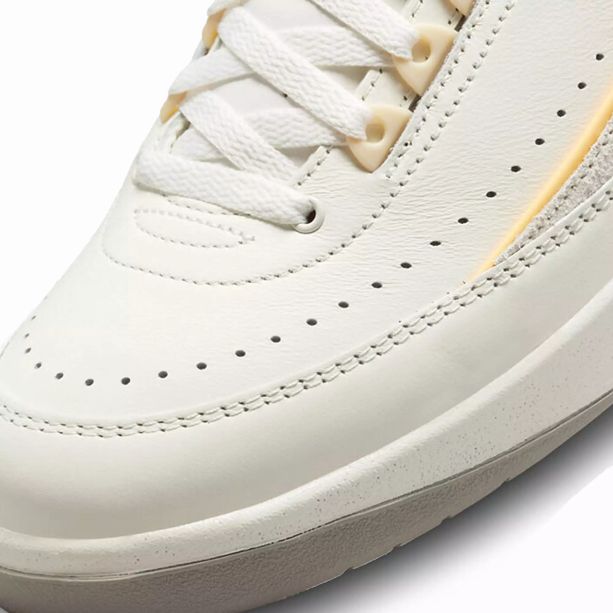 AIR JORDAN 2 RETRO LOW 'SAIL/MELON TINT-LIGHT CURRY-COBBLESTONE'