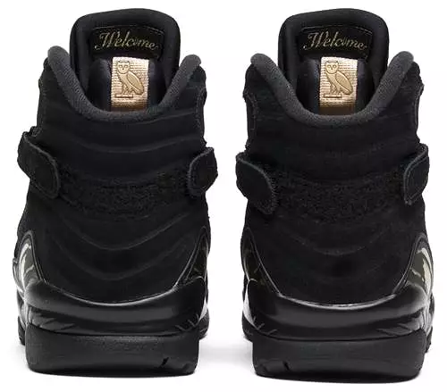 Air Jordan 8 Retro Black x OVO