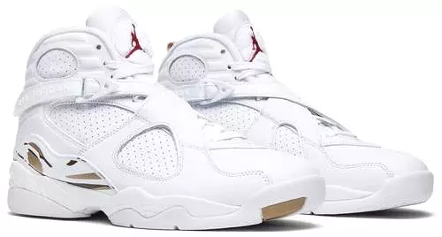 Air Jordan 8 Retro White x OVO