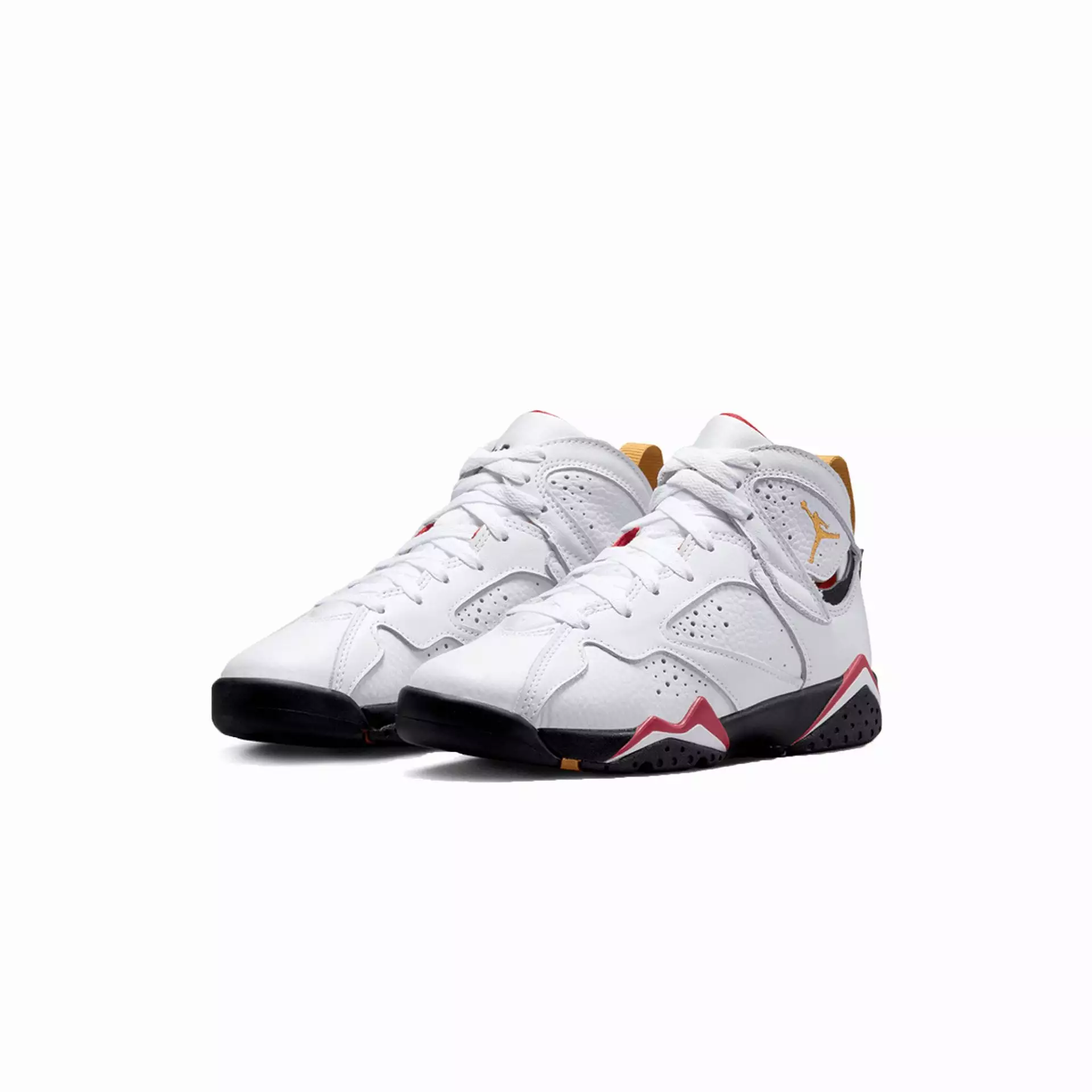 AIR JORDAN RETRO 7 'WHITE/BLACK-CARDINAL RED-CHUTNEY (GS)