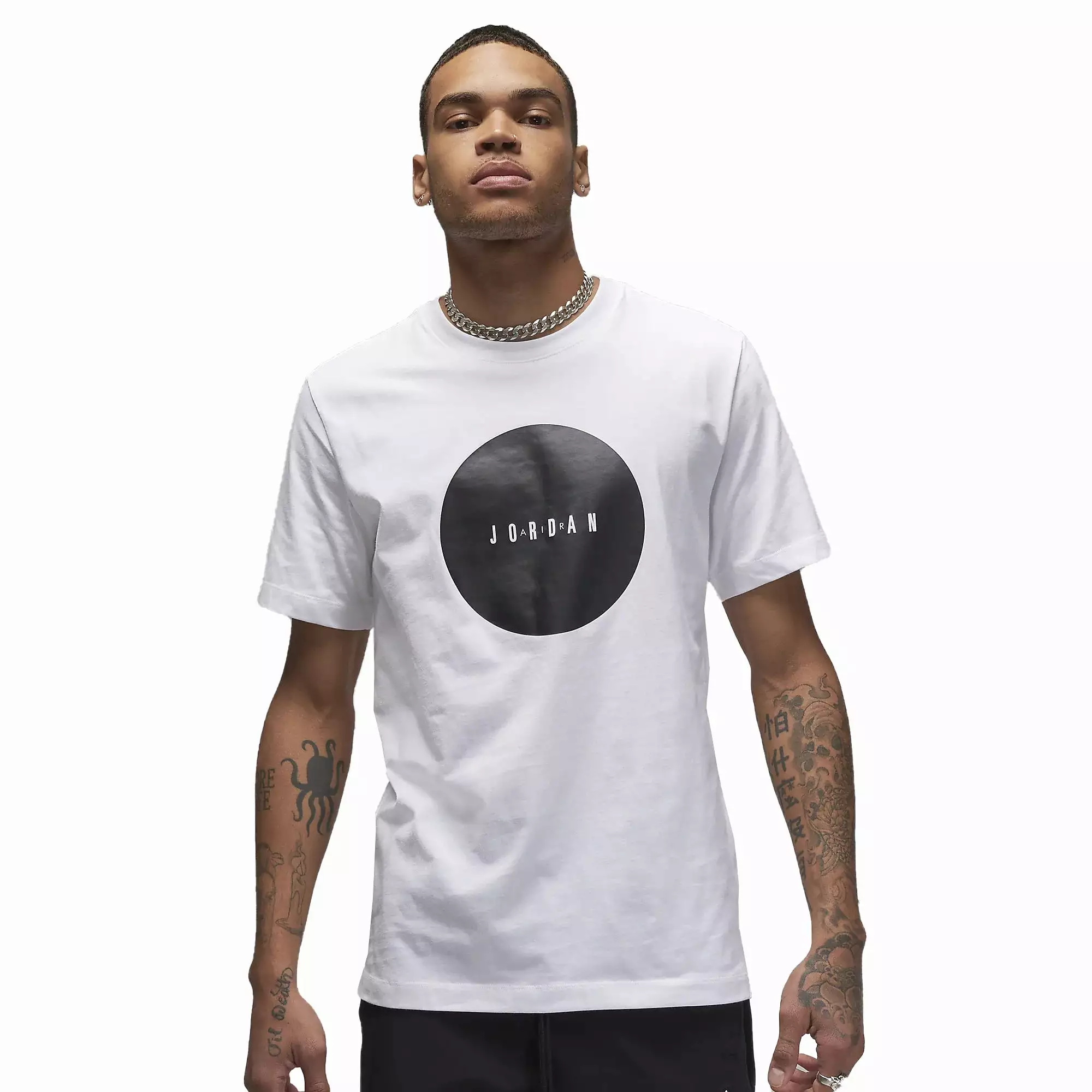 AIR JORDAN T-SHIRT 'WHITE/BLACK'