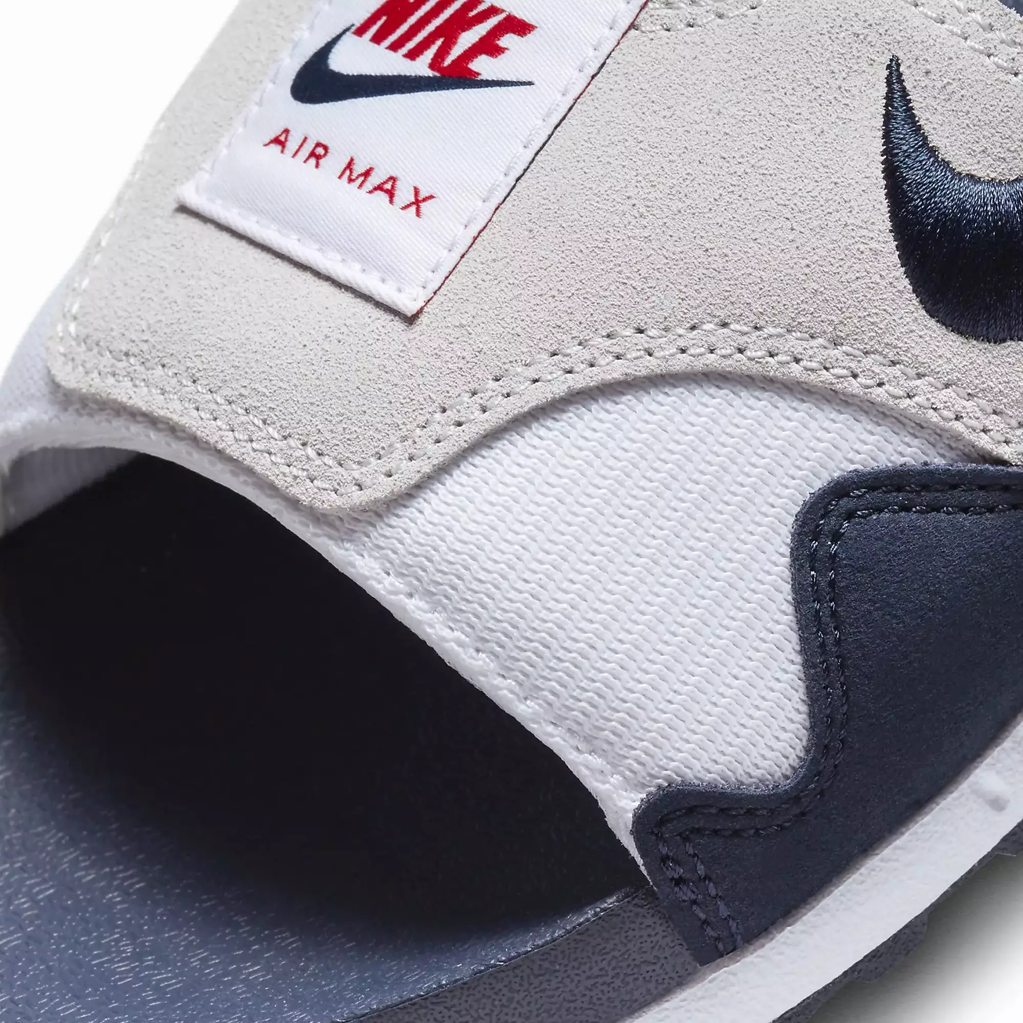 AIR MAX 1 'WHITE/OBSIDIAN-LT NEUTRAL GREY/UNIVERSITY'