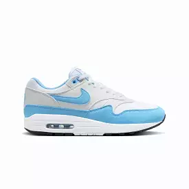 AIR MAX 1 'WHITE/UNIVERSITY BLUE-PHOTON DUST-BLACK'