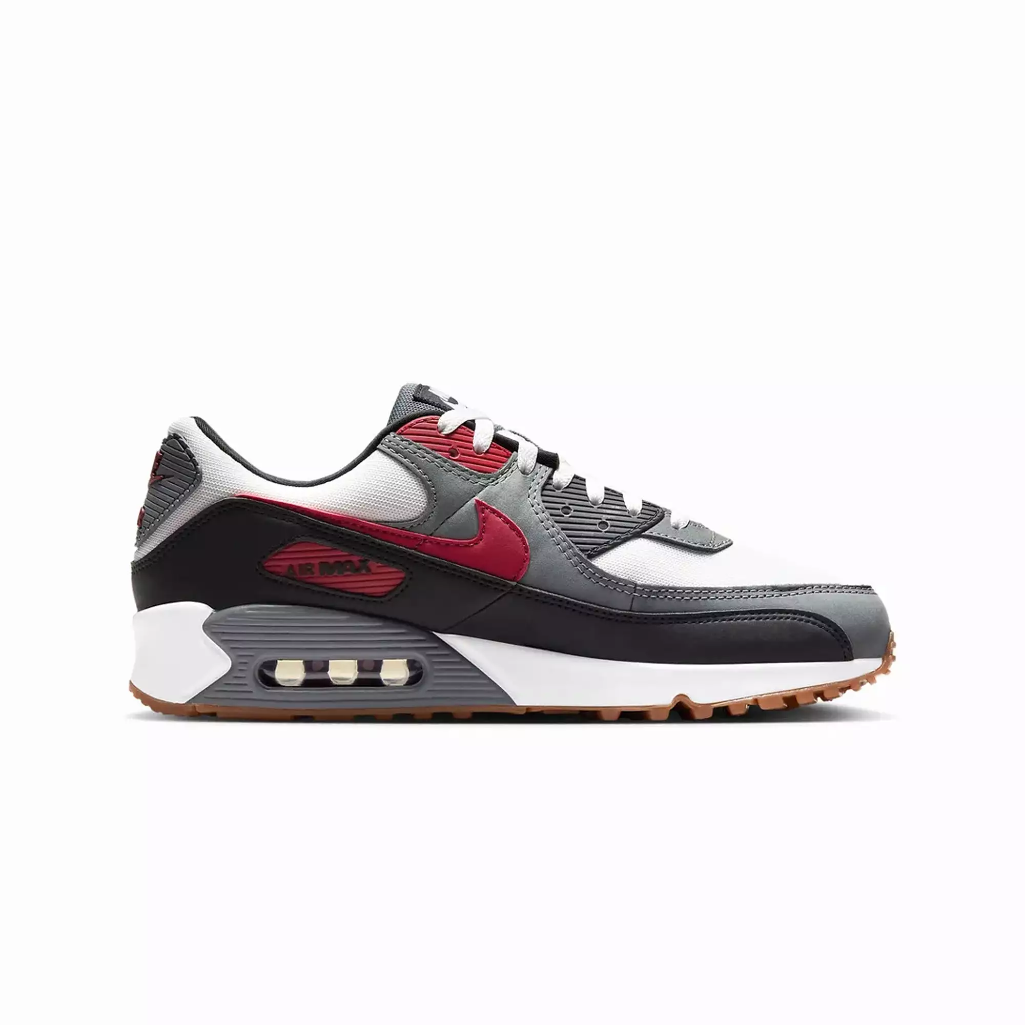 AIR MAX 90 'WHITE/TEAM RED-COOL GREY-BLACK'