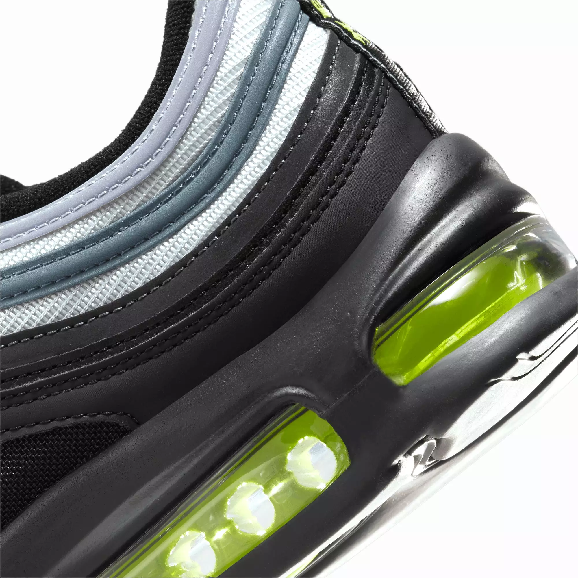 AIR MAX 97 'PURE PLATINUM/VOLT-BLACK-WHITE'