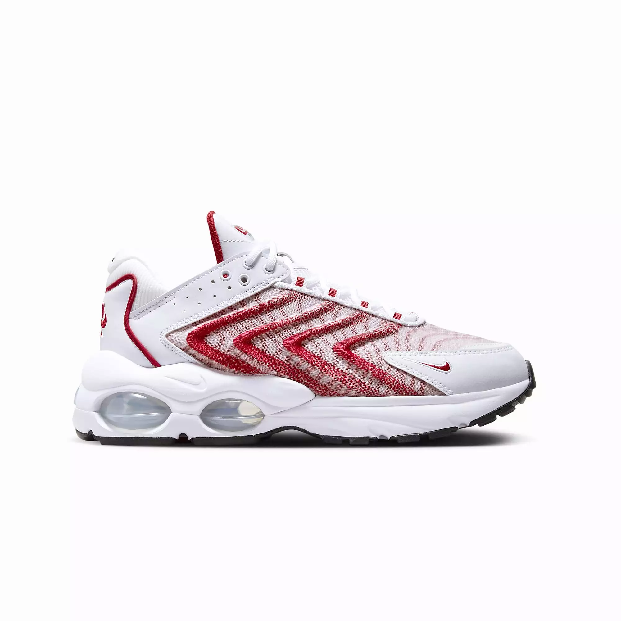 AIR MAX TW 'WHITE/UNIVERSITY RED-WHITE-BLACK