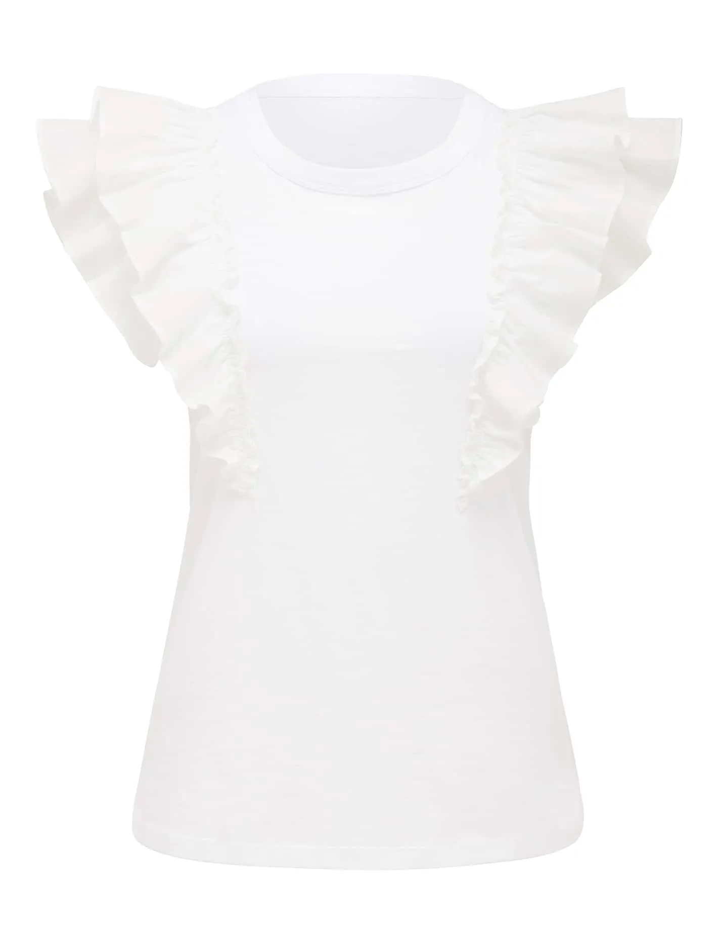 Alice Ruffle Sleeve T-Shirt