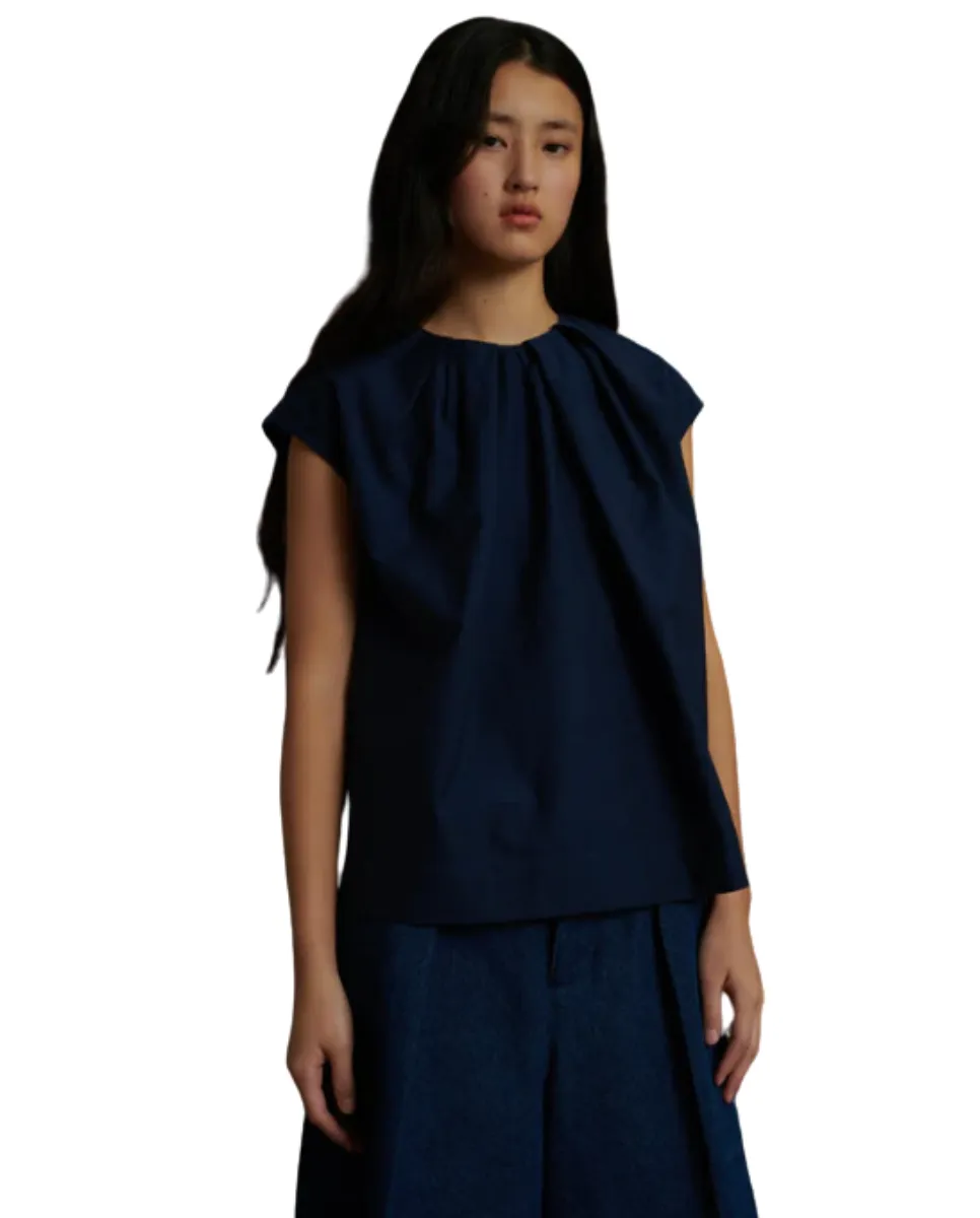 Annie Blouse China Blue