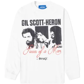 Awake NY x Long Sleeve Gil Scott Heron T-ShirtWhite