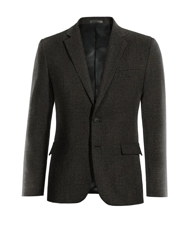  Blazer gris de tweed pata de gallo edición limitada