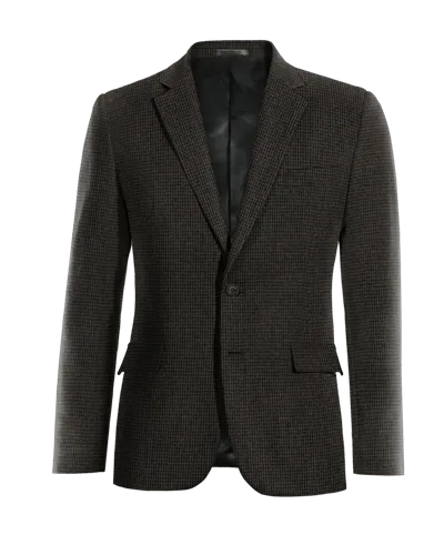  Blazer gris de tweed pata de gallo edición limitada