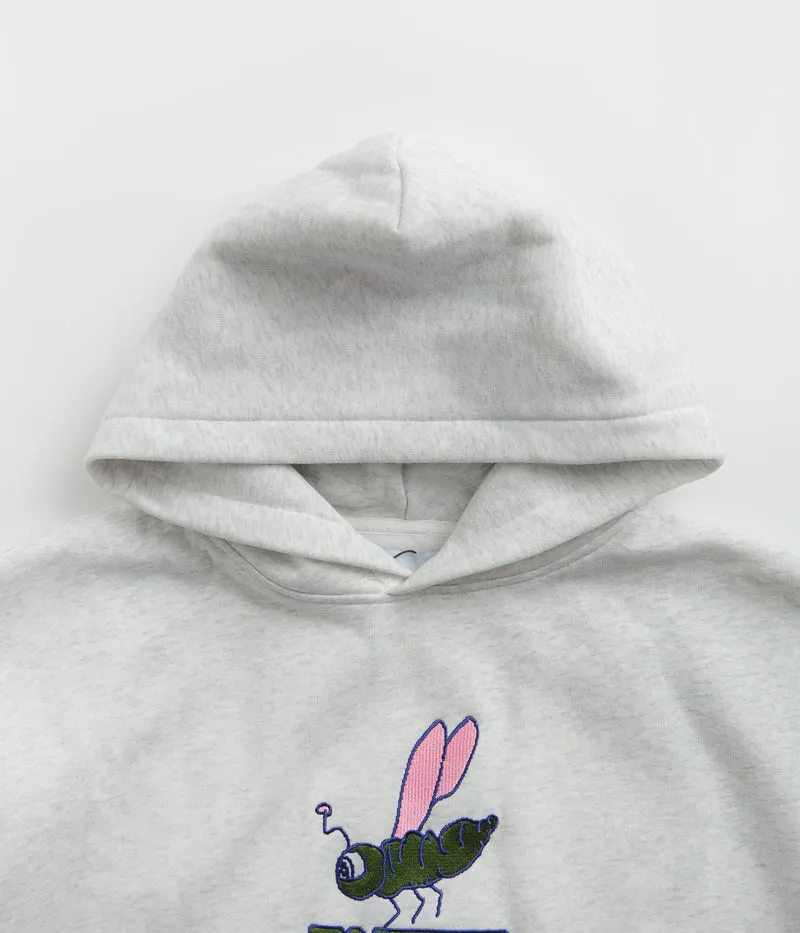 Butter Goods Dragonfly Embroidered Hoodie - Ash