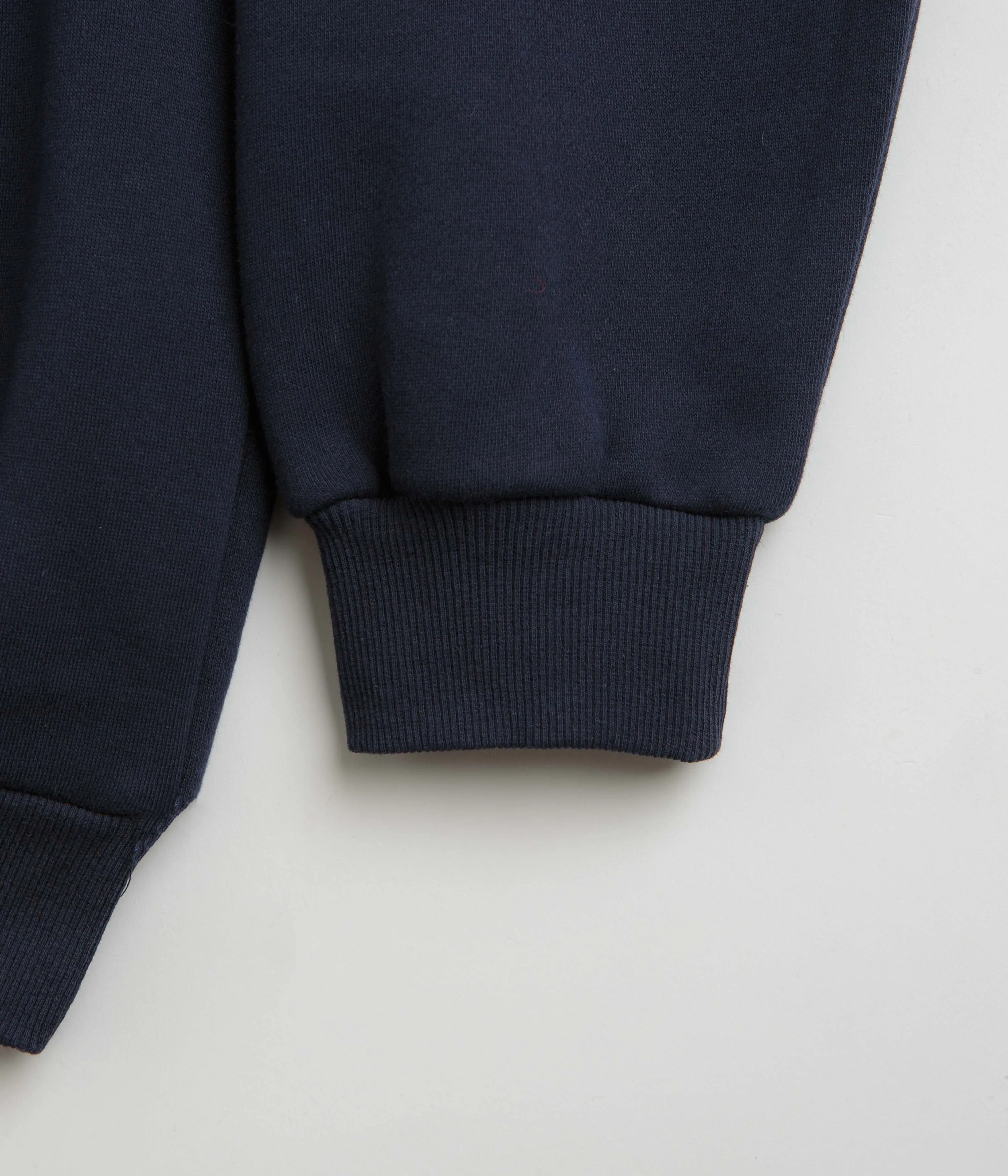 Butter Goods Scratch Applique Hoodie - Deep Navy