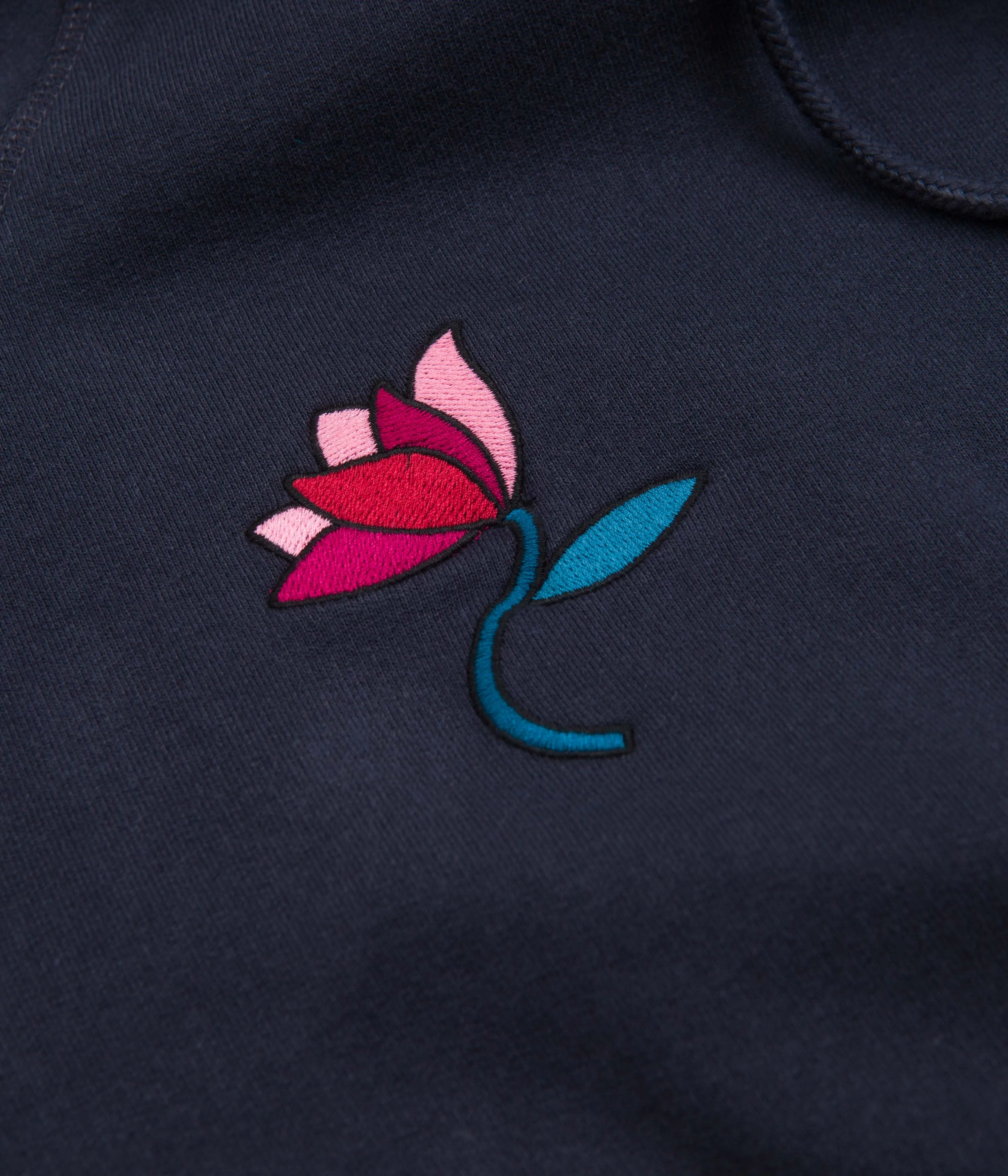 by Parra The Secret Garden Hoodie - Navy Blue